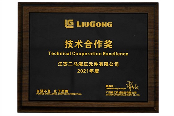 2021年度技术合作奖